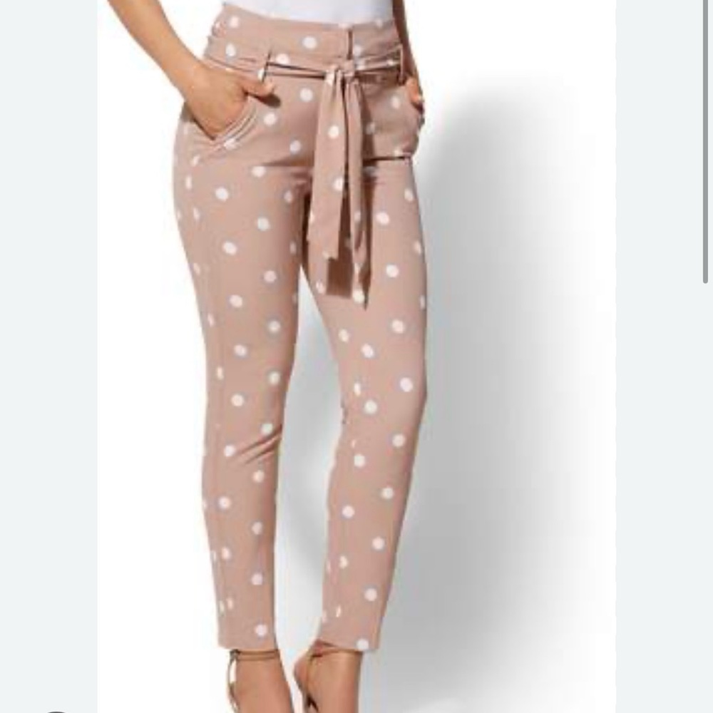 Ny and Co Madie Polka Dot Pants